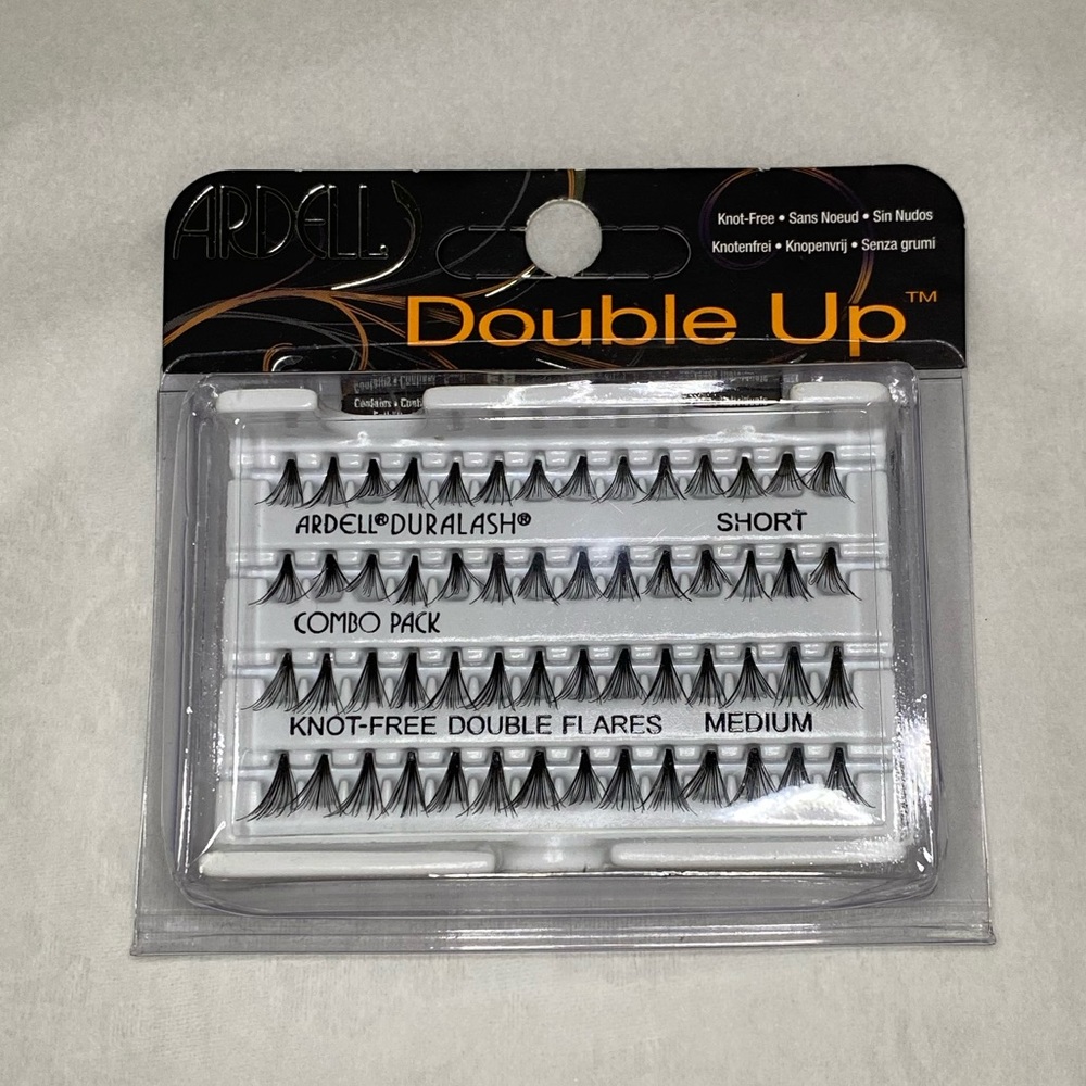 Ardell Double Up Duralash Knot Free Double Flares in Short and Medium